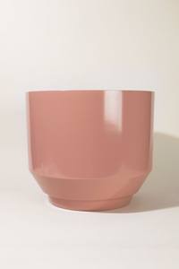 Pot de fleurs décoratif moderne en métal avec support en fer thermolaqué pour la décoration intérieure et extérieure de la maison et du jardin - Product Image 3