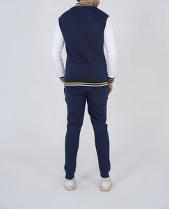 Conjunto Deportivo de Algodón Ecológico de Peso Medio, Sudadera con Capucha y Pantalones Deportivos, Personalizado OEM, Dos Piezas, Transpirable, Informal - Product Image 4