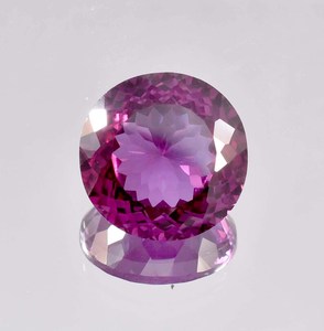 Alexandrite naturelle à changement de couleur violet, certifiée IGI, taille ronde, pierre précieuse en vrac avec effet lumineux pour la fabrication de bagues et bijoux fins - Product Image 5
