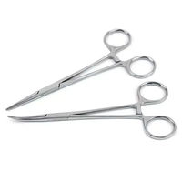 12,5 cm chirurgische oogheelkundige forceps van roestvrij staal met gebogen punten, veiligheidsstandaard, muggenforceps