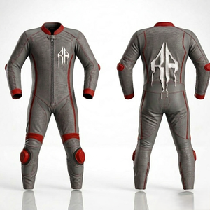 ชุดมอเตอร์ไซค์หนังแท้สำหรับแข่งรถ รุ่นล่าสุด ดีไซน์พรีเมียมคุณภาพสูง สำหรับผู้ชาย  แบบสั่งตัดได้ - Product Image 1