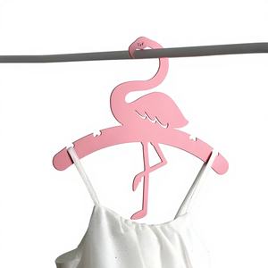 Custom Biodegradable Lovely Pet Kids Children MDF Coat Clothes Hanger for Home Boutique Showroom in Lowest Price in India - Product Image 1