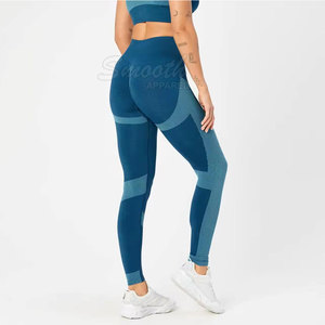 Leggings Deportivos para Mujer, Hechos en Pakistán, de Alta Calidad, Transpirables, Cintura Elástica, Color Sólido, Largos, Spandex/Poliéster, Precio Razonable - Product Image 6