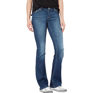 Venta al por mayor 2026: Nuevos pantalones vaqueros rectos casuales transpirables para mujer, de mezclilla, a la moda, rasgados, de color claro, servicio OEM - Product Image 3