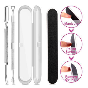 Empujador de Cutículas Premium y Removedor de Esmalte en Gel con Lima de Uñas, Empujador de Cutículas de Acero Inoxidable 2026, Herramienta de Manicura y Pedicura - Product Image 5