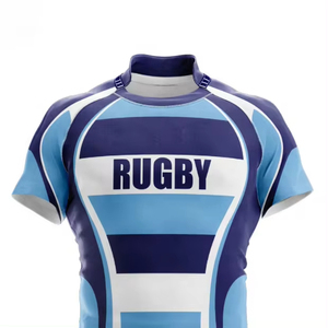 Uniforme de Rugby de Alto Rendimiento, Jersey y Pantalones Cortos con Logotipo Personalizado del Equipo, Ropa Deportiva de Secado Rápido que Absorbe la Humedad para Competencia - Product Image 3