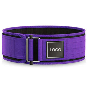 Ceintures de musculation en nylon personnalisées avec logo pour hommes, femmes et unisexe, respirantes, OEM, vente en gros - Product Image 4