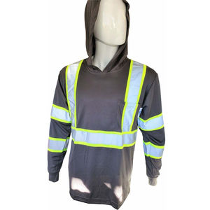 Sudaderas de Seguridad Reflectantes de Alta Calidad, Sudaderas de Seguridad con Capucha, Mangas Largas, Sudaderas de Seguridad de Alta Visibilidad para la Construcción - Product Image 1
