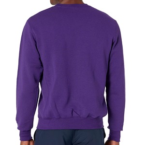 Sweat-shirt à manches longues en molleton brossé doux pour l'hiver, style streetwear oversize, mélange de coton - Product Image 6