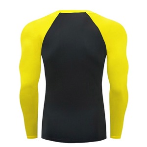 Cool Dry Compression Long Sleeve <b>Base</b> <b>Layer</b> Compression Shirt Athletic Sports <b>Men's</b> Plus Size Crew Neck Compression Shirt - Product Image 3