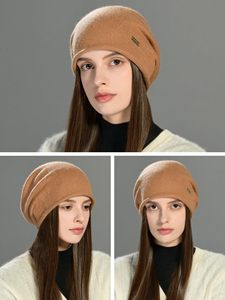 Trendy <b>Beanie</b> Soft Acrylic Knit Winter Hat Cuffed Ribbed <b>Skull</b> Cap Custom Embroidery Printed Logo Streetwear Headwear - Product Image 4
