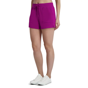 Shorts Décontractés de Fitness OEM en Gros de Haute Qualité, Respirants, Imprimés Personnalisés, 100% Coton, Taille Élastique, Taille Haute - Product Image 1