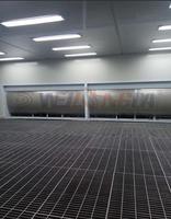 Cabine de peinture à rideau d'eau avec filtre humide en fer pour mobilier industriel WLD