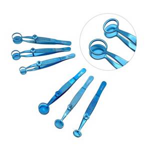 Pinzas oftálmicas para calazón, cureta para calazón, instrumentos de cirugía ocular, herramienta quirúrgica profesional de acero inoxidable - Product Image 1