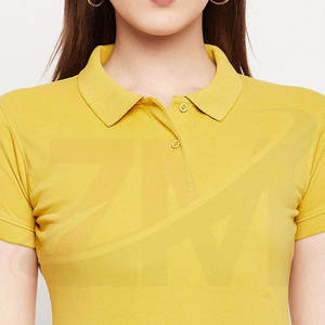 Camisetas Polo de Manga Corta para Mujer, Estilo Casual de Verano, Más Vendidas, con Logotipo Personalizado y MOQ Bajo - Product Image 6