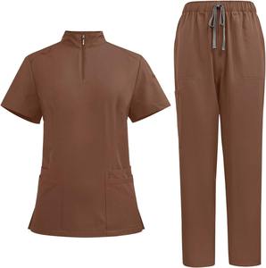 Tenues médicales confortables pour femmes et hommes, ensemble de blouses et pantalons médicaux, fabrication OEM disponible - Product Image 6