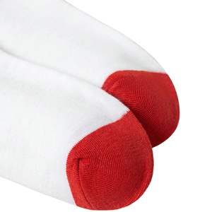Chaussettes de sport en coton biologique écologique, fines, antibactériennes, à compression côtelée, avec broderie personnalisée du logo d'équipe, faible MOQ - Product Image 3