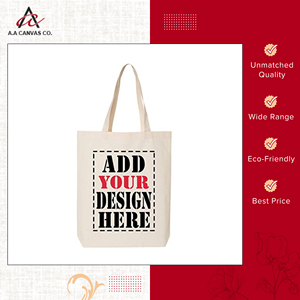 Highly Demanded Best Selling Eco-friendly <b>Recyclable</b> Sustainable Reusable Cotton Canvas Custom Design Printed Tote <b>Bags</b> India's - Product Image 5