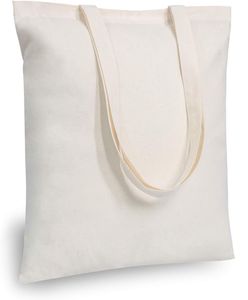 Carrymore Promotional Personalized <b>Blank</b> Plain Cotton Bags Reusable Shopping Cotton Tote Bags With Custom Printed your Logo - Product Image 3