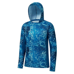 Sudadera de Pesca con Protección UV y Camuflaje, con Máscara Facial, Camisa de Manga Larga de Alto Rendimiento para Hombres, Deportes al Aire Libre - Product Image 6