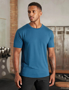 Camiseta Deportiva de Corte Holgado para Hombre, Estilo Atlético Moderno, Camiseta de Algodón Transpirable, Ropa Deportiva Versátil para Gimnasio y Moda Urbana - Product Image 1