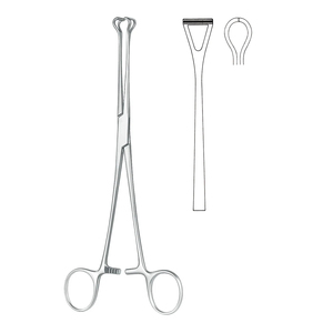Pinzas de tejido Babcock manuales de alta calidad con mandíbulas dentadas, de acero inoxidable quirúrgico, fabricadas en Pakistán. - Product Image 3