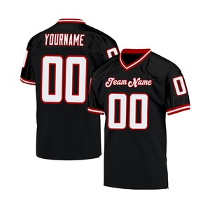 Wholesale Personalized Football Jerseys 100% Polyester Team Uniforms Custom <b>Name</b> Fast Delivery OEM - Product Image 2