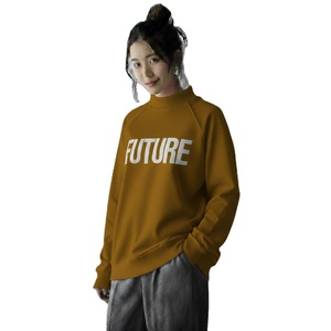 Sweat-shirt d'hiver moderne pour femme à col montant, en molleton de haute qualité, mélange polyester/coton, anti-plis, respirant, tenue décontractée, OEM - Product Image 1