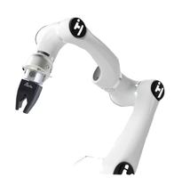 Brazo Robótico Colaborativo de 6 Ejes de Acero Inoxidable, Cobot Humanoide Ultraligero Multiusos con Garantía