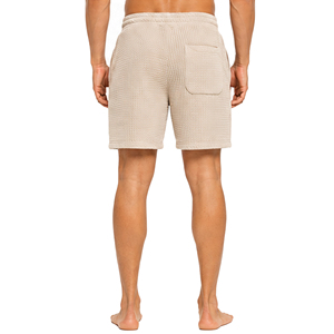 Pantalones Cortos Deportivos Personalizados para Hombre, Tejido Texturizado Premium, Cintura Elástica con Cordón, Casuales, para Gimnasio, Entrenamiento, Descanso - Product Image 6