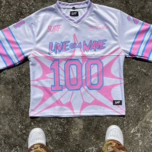 Camisetas Deportivas Personalizadas Extra Grandes, Corte Cuadrado, Estilo Urbano, Sublimación, Impresión DTG, Jersey de Fútbol, 100% Poliéster para Hombre - Product Image 4