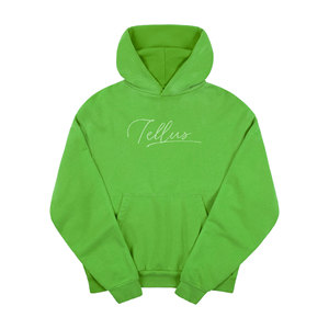 เสื้อฮู้ดผ้าคอตตอน100% สำหรับสตรีทแวร์ผ้าคอตตอนสีพื้นสำหรับฤดูหนาวของ2025 - Product Image 4