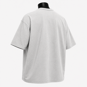 เสื้อยืดโอเวอร์ไซส์ลายกราฟิกวินเทจผ้าฝ้าย 100% หนานุ่ม สไตล์สตรีทแวร์ ผลิตตามสั่ง - Product Image 4