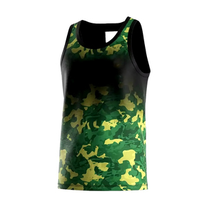 OEM Custom Women's Tank <b>Top</b> Polyester Cotton Jersey 160gsm Quick Dry Breathable Anti-Pilling Printed Sleeveless - Product Image 6
