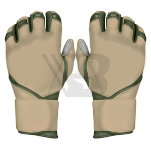 Guantes de Bateo Transpirables de Último Modelo, Guantes de Bateo de Cuero Genuino para Jóvenes y Adultos - Product Image 1