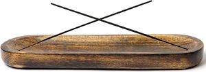 Soporte de Incienso de Madera Artesanal, Bandeja Rústica para Varillas de Aroma, Quemador de Agarbatti de Madera Natural, Soporte Minimalista para Fragancias del Hogar - Product Image 2