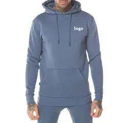 Men's Pullover Hoodie <b>Jogger</b> <b>Set</b> Custom Casual Sweatshirt <b>Matching</b> Pants Fitted Activewear Lounge Outfit Wholesale Hoodies <b>Set</b> - Product Image 5