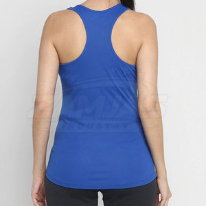 Débardeurs décontractés ajustés de haute qualité pour femmes, avec logo personnalisé, en tissu tricoté respirant pour la salle de sport - Product Image 4