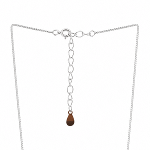Collar con Colgante Geométrico de Plata de Ley 925 con Circonita Cúbica de Corte Baguette, Alto Pulido, Joyería para Mujer, Regalo para Fiestas - Product Image 4