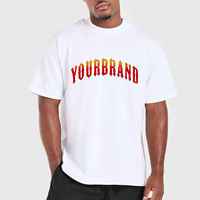 Nouveauté 2026 – T-shirt unisexe vintage ample en coton 100 % (250 GSM) pour streetwear, avec impression numérique personnalisée, style hip-hop et coupe boxy