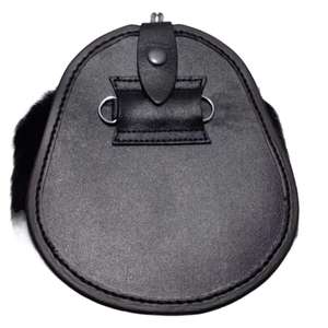 Esto es un accesorio tradicional escocés de kilt con pelo negro, con un cantle de cardo cromado. Bolsas para sporran. - Product Image 6