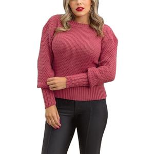 Colección de invierno, cárdigan de moda para mujer, jersey de manga larga, holgado, transpirable, antiencogimiento, estilo informal - Product Image 1