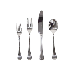 Ensemble de couverts en acier inoxydable 304 forgé et martelé, couteau à steak, fourchette, cuillère, finition miroir élégante haut de gamme, pour hôtel et restaurant - Product Image 1