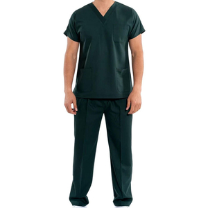 Hot Selling Medical <b>Scrubs</b> Uniforms Men Women Nurse <b>Scrubs</b> <b>Set</b> Stand collar short sleeve <b>scrubs</b> uniforms <b>sets</b> - Product Image 2