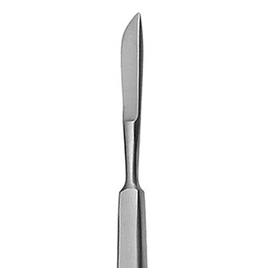 Cuchilla de bisturí desechable de acero inoxidable con mango, instrumentos quirúrgicos manuales de base manual con fuente de alimentación fabricada - Product Image 3