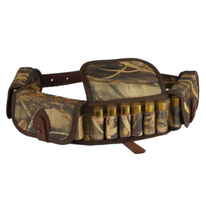 Ceinture de chasse en toile camouflage avec pochettes multi-boucles et boucle en cuir pour sports de plein air - Product Image 2