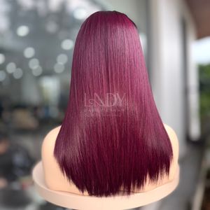 Pelucas Hermosas de la Más Alta Calidad, Cabello Humano Real 100% Vietnamita, Liso Natural, Color Personalizable, Peluca con Cierre - Product Image 6