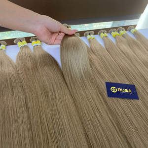Cabello Rusa al por Mayor, Cabello Humano Vietnamita 100% Virgen, Extensiones de Cabello de 100g y 5g, Doble Trama a Máquina, Calidad Premium - Product Image 3
