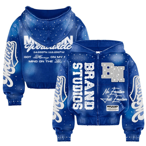 Prix de gros – Sweat à capuche vintage pour homme, 100 % coton, respirant, délavé à l'acide, avec fermeture éclair intégrale, pour streetwear décontracté et graphique, haute qualité - Product Image 1