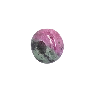 Perles de zoïsite rubis 14x8x5mm, pierres précieuses naturelles de forme ronde, 15,50 carats, multicolores pour la fabrication de bijoux - Product Image 3